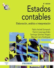 estados contables (4ª ed.)-pablo archel domench-9788436827033