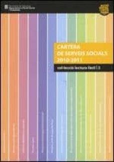 cartera de serveis socials 2010 - 2011-9788439385233