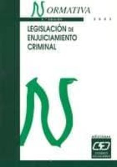 legislacion de enjuiciamiento criminal (5ª ed.)-9788445411933