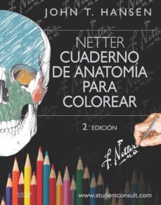 hansen, netter. cuaderno de anatomia para colorear-9788445826133