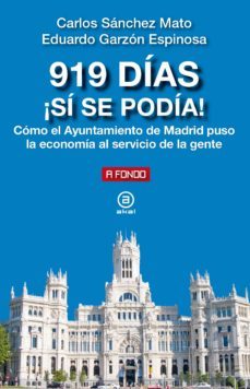 919 dias. ¡si se podia! (ebook)-carlos sanchez mato-eduardo garzon-9788446048633