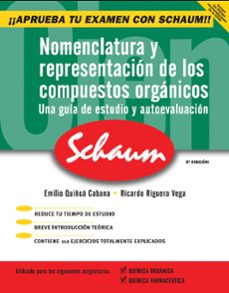 nomenclatura y representacion de los compuestos organicos-emilio quiñoa cabana-9788448143633