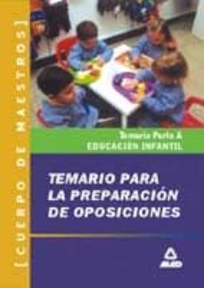 temario de educacion infantil: cuerpo de maestros-maria jose seco corral-jose tomas perez romero-9788466501033