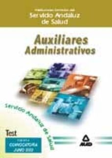 auxiliar administrativo del servicio andaluz de salud: test-9788466510233