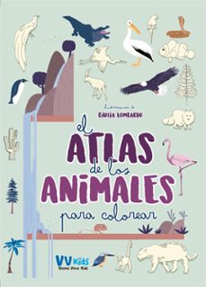 el atlas de los animales para colorear-9788468243733