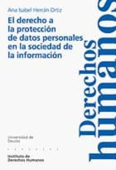 el derecho a la proteccion de datos personales en la sociedad de la informacion-9788474859133