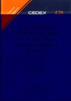 conportamiento geotecnico de presas de residuos bajo accio--maria dolores cancela rey-9788477900733