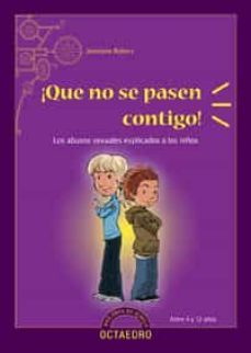 ¡que no se pasen contigo!-9788480633833