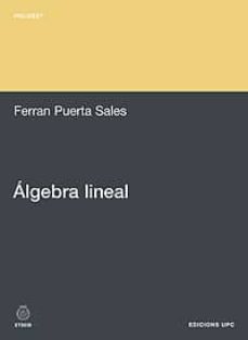 algebra lineal-ferran puertas sales-9788483018033