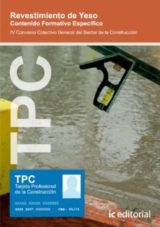 (i.b.d.) tpc - revestimiento de yeso. contenido formativo especifico-9788483642733