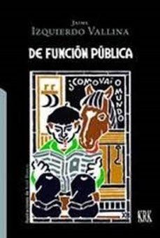 de funcion publica-jaime izquierdo vallina-9788483677933