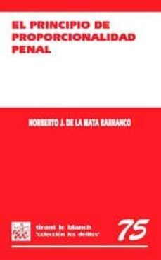 el principio de proporcionalidad penal-norberto j. de la mata barranco-9788484568933