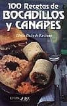 cien recetas de bocadillos y canapes-9788486512033