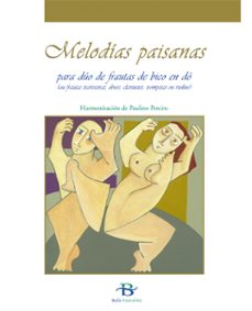 melodias paisanas para duo de frautas de bico en do: ou frautas t raveseiras, oboes, clarinetes, trompetas ou violins)-paulino pereiro-9788489803633