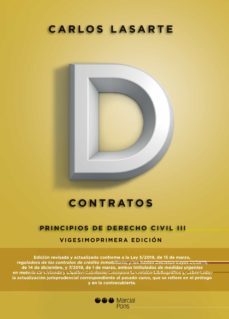 principios de derecho civil tomo iii: contratos (21ª edicion)-9788491236733