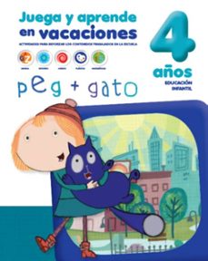 peg + gato 4 años juega y aprende en vacaciones-9788491960133