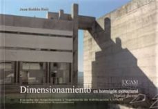 dimensionamiento en hormigon estructural: manual docente-9788492986033