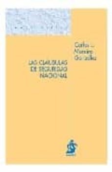 las clausulas de seguridad nacional.-carlos moreiro gonzalez-9788496717633