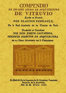 compendio de los diez libros de arquitectura de vitruvio (facsimi l)-marco vitruvio polion-9788497615433