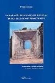 la garantia del contenido esencial de los derechos fundamentales: en la ley fundamental de bonn-9788497721233