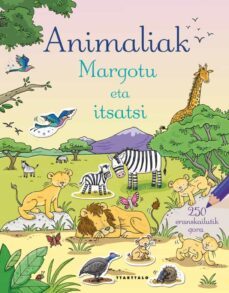 animaliak (margotu eta itsatsi)-9788498436433