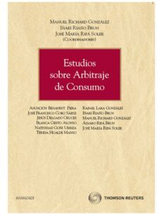 estudios sobre arbitraje de consumo-9788499030333