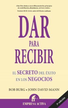 dar para recibir (ebook)-bob burg-9788499442433