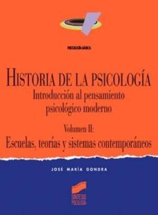 historia de la psicologia (ebook)-jose maria gondra-9788499582733