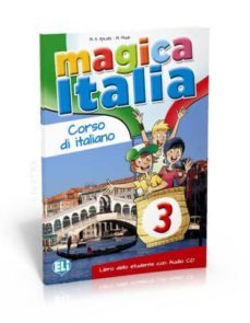 magica italia 3 - libro alumno  + cd-9788853614933