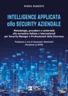 intelligence applicata alla security aziendale-mirko ruberto-9788892884533