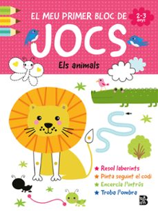 el meu primer bloc de jocs. animals-9789403237633