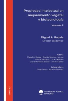 propiedad intelectual en mejoramiento vegetal y biotecnologia  - volumen ii (ebook)-9789508939333