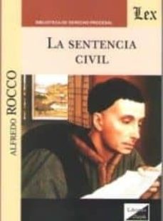 la sentencia civil-alfredo rocco-9789563921533