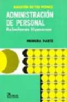 administracion de personal, vol. 1-agustin reyes ponce-9789681801533