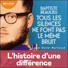 tous les silences ne font pas le meme bruit (audiolibro)-baptiste beaulieu-9791035418533