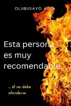 esta persona es muy recomendable. (ebook)-olubusayo aina-9791223950333