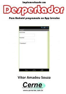 implementando um despertador para android programado no app inventor (ebook)-vitor amadeu souza-3410002158543