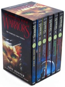 6 Book/Set Cat Warriors Quartet Fantasy Novel Warriors Omen Livro Libros En  Español English Books