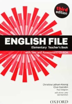 teacher s english file elem tb&test cd pk 3ed-9780194598743