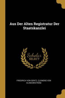 aus der alten registratur der staatskanzlei-9780270770643