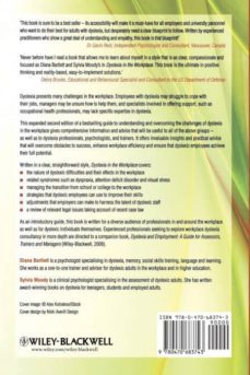 dyslexia in the workplace 2e-9780470683743