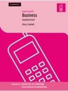 career award in business standard level-chris nuttal-9780521750943