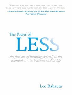 the power of less (ebook)-leo babauta-9781401395643