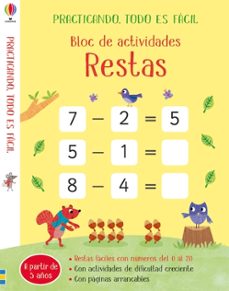 bloc de actividades restas: practicando es todo facil-9781474967143