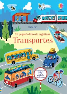 Mi pequeño libro de pegatinas · Transportes – La Chata Merengüela