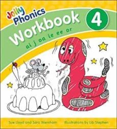 jolly phonics workbook 4: in precursive letters (british english edition)-9781844146543