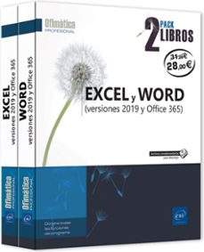 excel y word (versiones 2019 y office 365): pack 2 libros-9782409020643