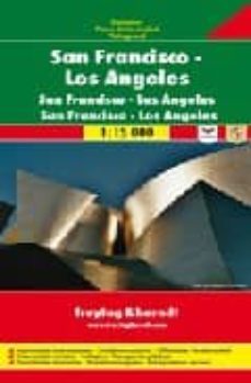 san francisco y los angeles, plano callejero (1:15000) (freytag & berndt)-9783707909043