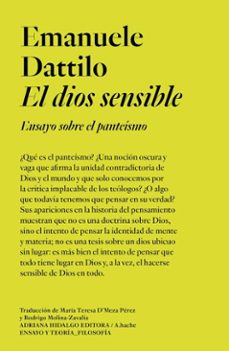 el dios sensible (ebook)-emanuele dattilo-9786316615343