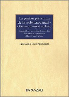 la gestion preventiva de la violencia digital y ciberacoso-fernando de vicente paches-9788410308343